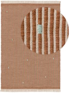Tapis Enfant Bruno Marron 90x130 Cm