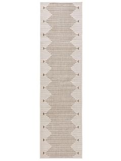 Tapis D'extérieur Et Intérieur Kaleo Crème/beige 80x300 Cm