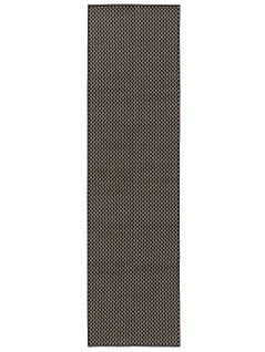 Tapis D'extérieur Et Intérieur Lou Noir 70x200 Cm