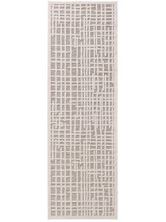 Tapis D'extérieur Et Intérieur Flora Beige 80x300 Cm