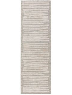 Tapis D'extérieur Et Intérieur Flora Beige 80x300 Cm