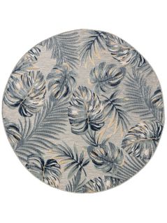 Tapis D'extérieur Et Intérieur Flora Multicouleur 200 Cm Rond