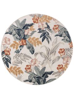 Tapis D'extérieur Et Intérieur Flora Multicouleur 320 Cm Rond