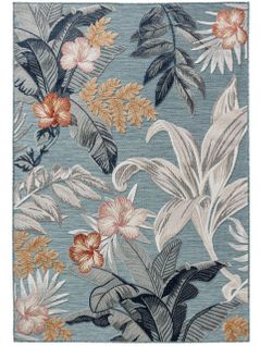 Tapis D'extérieur Et Intérieur Flora Multicouleur 200x300 Cm