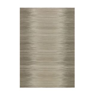 Tapis En Laine Tissé Fait Main "sunset" Taupe 170 X 240 Cm