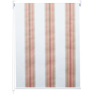 Store à Enrouleur Pour Fenêtres Hwc-d52 100 X 160 Blanc Rouge Beige