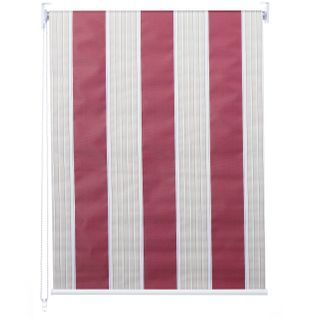 Store à Enrouleur Pour Fenêtres Hwc-d52 100 X 160 Rouge Blanc Beige