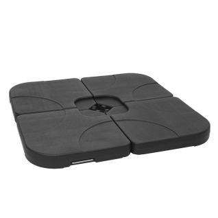 Pied De Parasol Hwc-f78, Support Pour Parasol à Remplir Jusqu'à 100kg