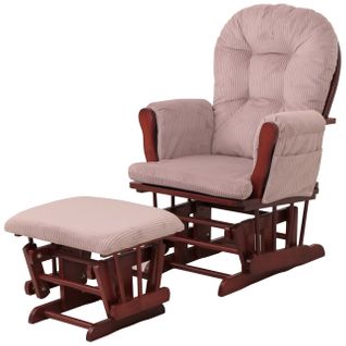 Fauteuil Relax Hwc-c76 Rose, Structure Foncée