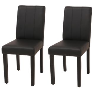 Lot De 2 Chaises De Salle à Manger Hwc-o65d Noir