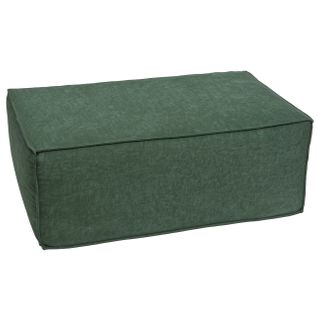 Ottomane/accessoires Pour Canapé Hwc-o54, Pouf Repose-pieds 38x97x70cm Vert