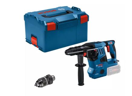Perforateur Sds Plus 18v Gbh 18v-28 Cf (sans Batterie Ni Chargeur) + L-boxx - Bosch - 0611921001