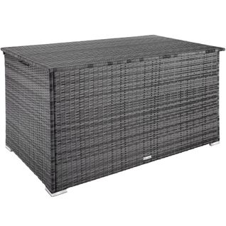 Coffre De Jardin Caisse De Rangement Pour Coussins Cadre En Aluminium