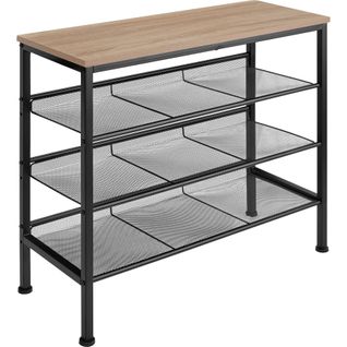 Étagère à Chaussures 755 X 305 X 695 Cm Bois Clair