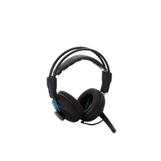 Casque Gamer - Filaire - Erazer - Md 88640 Gaming Headset - PC Ou Console - Noir / Bleu
