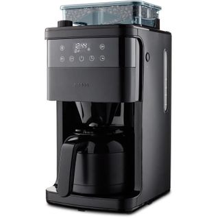 Cafetiere Filtre Digitale Isotherme Avec Broyeur - 1000w - 1,0l - Noir