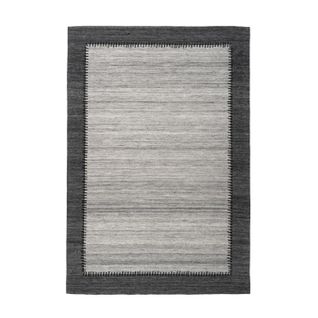 Tapis Imprimé à Poils Courts "phoenix" Gris 160 X 230 Cm