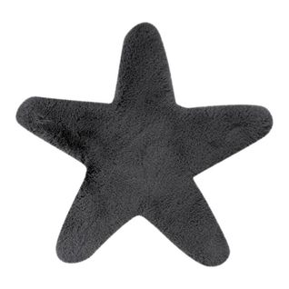 Tapis Déco Enfant "lovely Star" 60x63cm Anthracite
