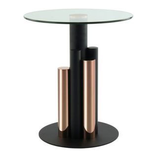 Table D'appoint Design "paula" 50cm Rose