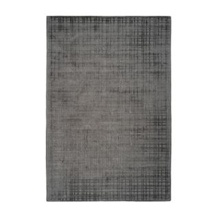 Tapis Tissé à La Main "karma" Anthracite 160 X 230 Cm