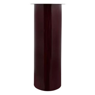 Bougeoir De Sol "colby" 60cm Prune et Argent