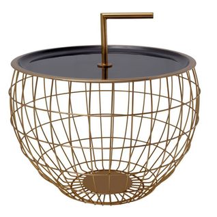 Table D'appoint Design "jouy" 49cm Noir