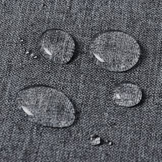 Nappe De Table 135 X 200 Cm. Aspect Lin.décoration De Table Imperméable.gris