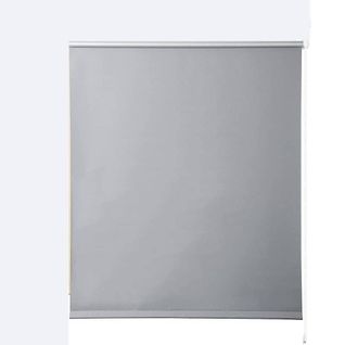 1x Store Enrouleur Occultant. Isolant Thermique Avec Revêtement Sans Perçage. 50x160 Cm Gris.