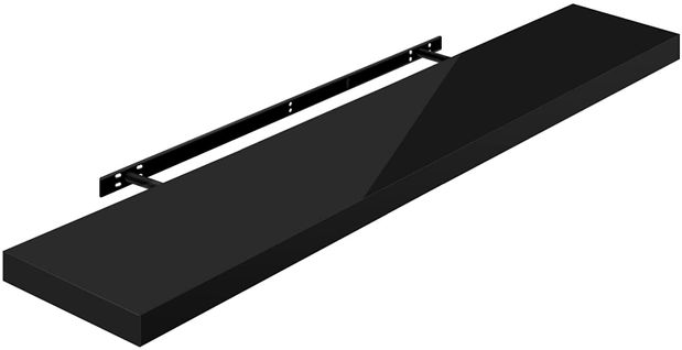 Étagère Murale.tablette Murale Panneau De Bois.étagère à Livres.110x22.9x3.8cm.nior