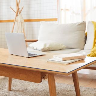 Nappe 2mm Imperméable Transparente 80x140 Cm. Rectangulaire Nappe De Table En Pvc.