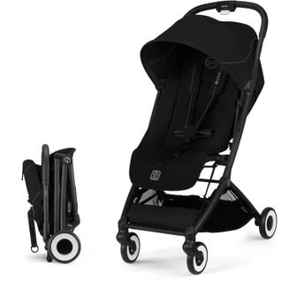Poussette Ultra Compacte Et Confortable - Orfeo - 4 Roues - Magic Black