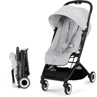 Poussette Ultra Compacte Et Confortable - Orfeo - 4 Roues - Fog Grey