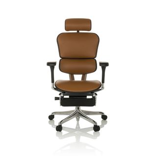 Fauteuil De Bureau Luxe  Ergohuman Plus Legpro I L Marron Clair