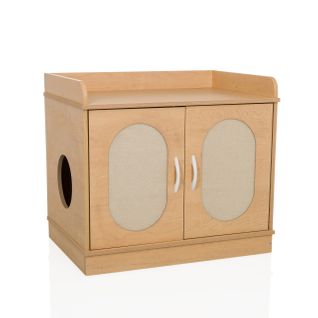 Maison Pour Chat Kittyhome 2 Mdf, Laminé Hêtre