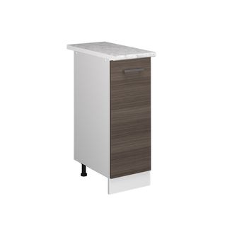 Meuble De Cuisine R-line 37768 Gris Noble 30cm , Pt Marbre