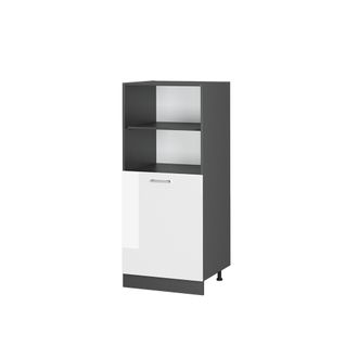 Meuble Pour Four R-line 37846 Blanc Haute Brillance 60cm