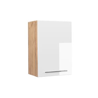 Elément Haut De Cuisine Fame-line 38382 Blanc Haute Brillance 50cm