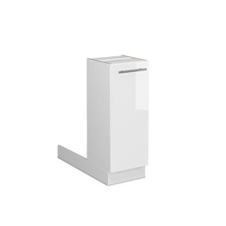 Îlot De Cuisine Fame-line 38546 Blanc Haute Brillance 30cm Sans Pt
