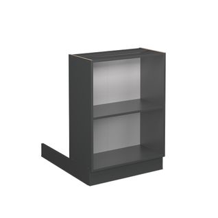 Îlot De Cuisine Fame-line 38471 Anthracite 60cm Sans Pt