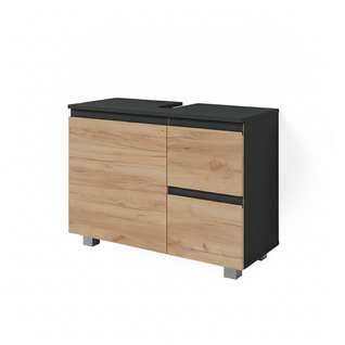 Meuble Sous Vasque Simple J-shape 38143 Sonoma 80x60.8cm