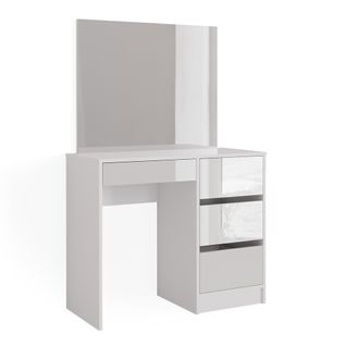 Coiffeuse Sherry 39576 Blanc 90cm