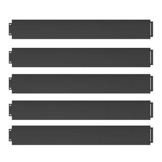 Bordure De Gazon  40188 Anthracite 100x18cm 25 Mètres