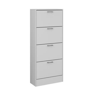 Meuble à Chaussure Gregor 40395 Blanc 63x150cm