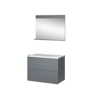 Meubles Bain Izan 41608 Gris 3 Pièces