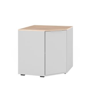 Buffet Betti 41615 Blanc/sonoma 77.9x77.9cm Avec 1 Porte