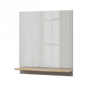 Armoire De Toilette Marelle, Grège, 60x67cm Avec Étagère