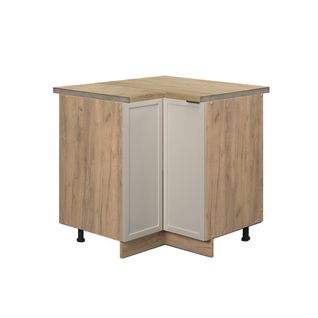 Meuble Dangle Fame-line 50325 Grisbeige 80.5cm , Pt Chêne