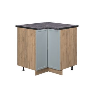 Meuble Dangle Fame-line 50793 Bleu Clair-gris 80.5cm , Pt Anthracite