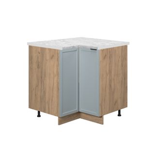 Meuble Dangle Fame-line 50795 Bleu Clair-gris 80.5cm , Pt Marbre