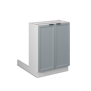 Îlot De Cuisine Fame-line 50862 Bleu Clair-gris 60cm Sans Pt
